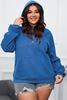 Picture of PLUS SIZE HOODED ZIP UP